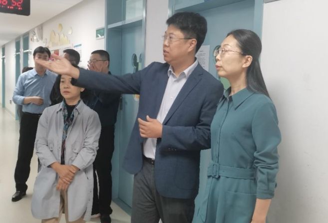 市残联党组书记、理事长殷海滢一行莅临我院调研指导