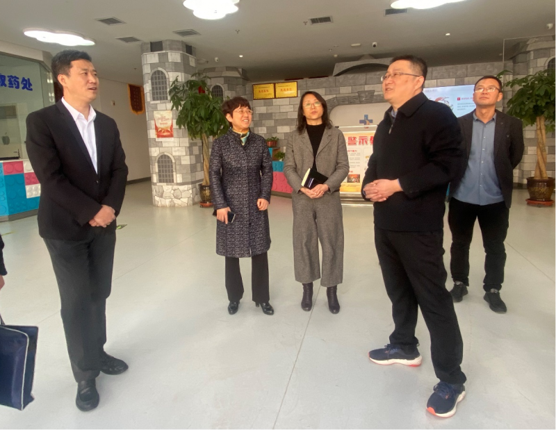 省消防安全委员会调研指导组 指导我院消防安全工作
